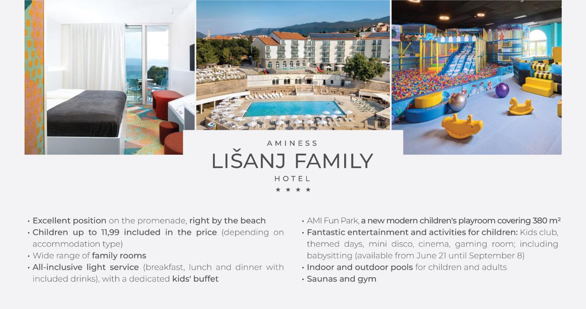 Aminess Vival Lisanj Family Hotel Novi Vinodolski Eksteriør bilde